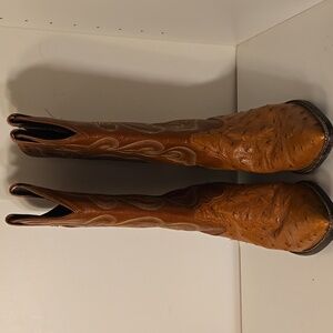 Jony Lama Brown Leather Boots